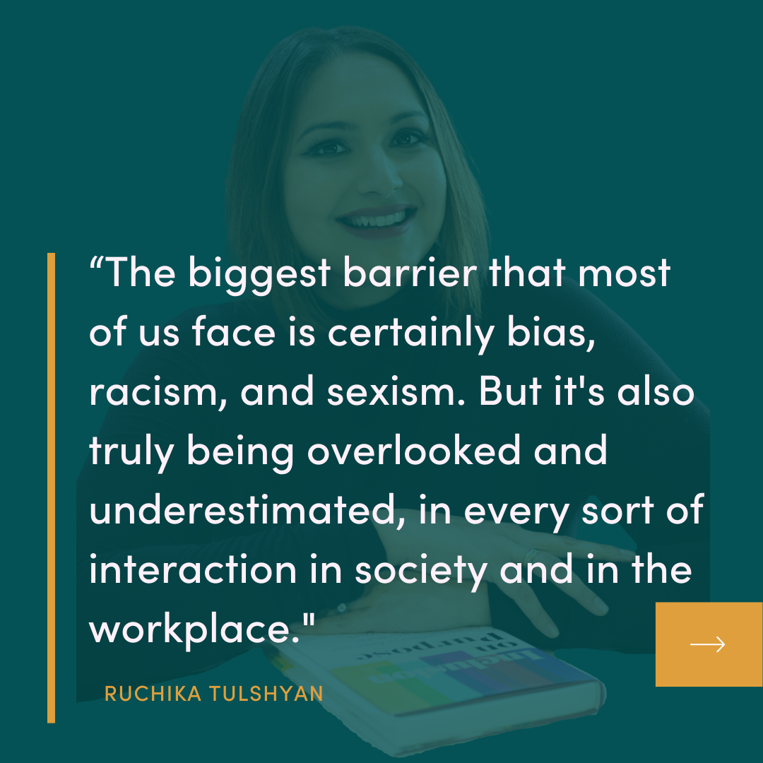 Quote from Episode 17 of the Campfire Circle with Ruchika Tulshyan